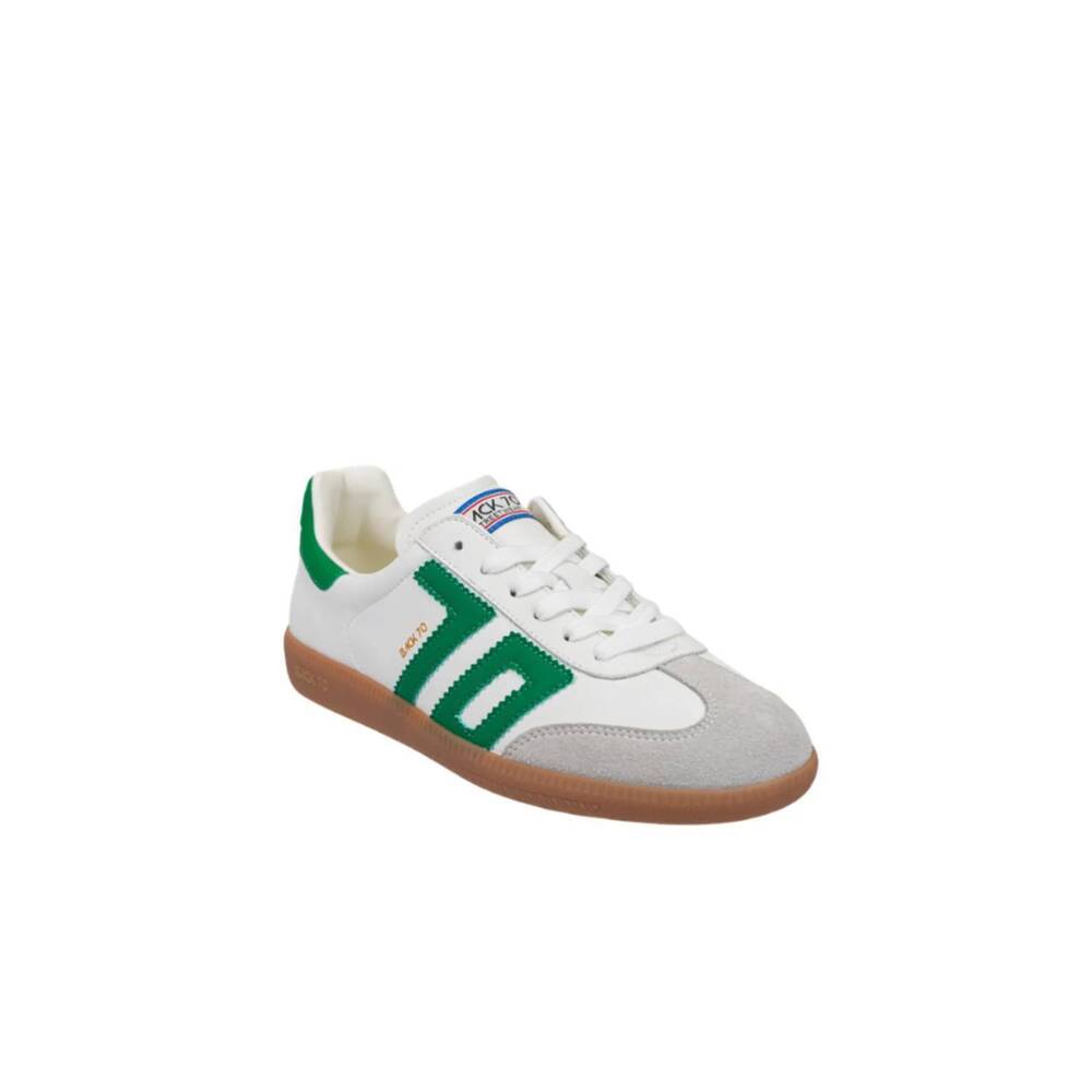 NEW BACK 70 women's cloud sneaker in white green